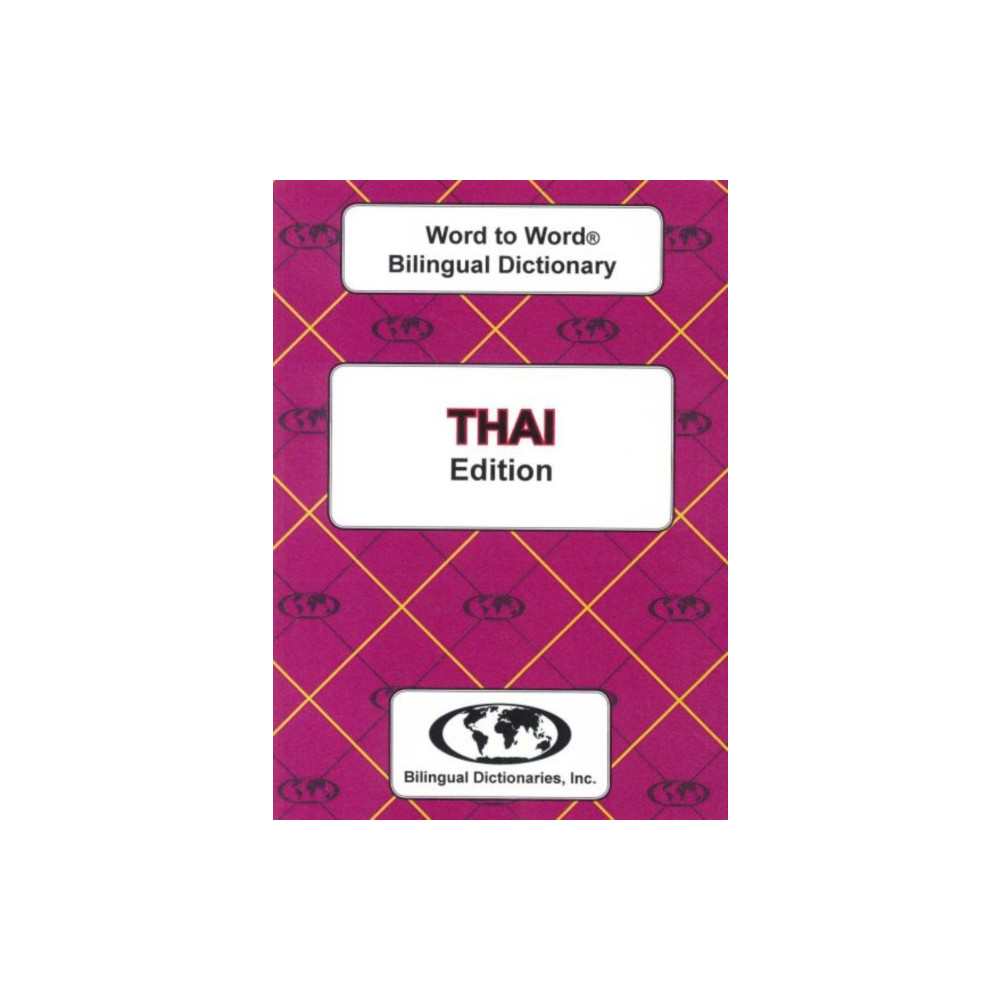 Produktbild för English-Thai & Thai-English Word-to-Word Bilingual Dictionary (häftad, eng)