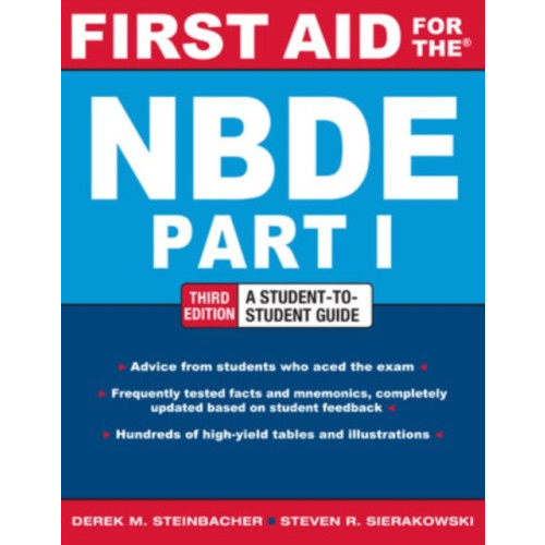 McGraw-Hill Education - Europe First Aid for the NBDE Part 1, Third Edition (häftad, eng)