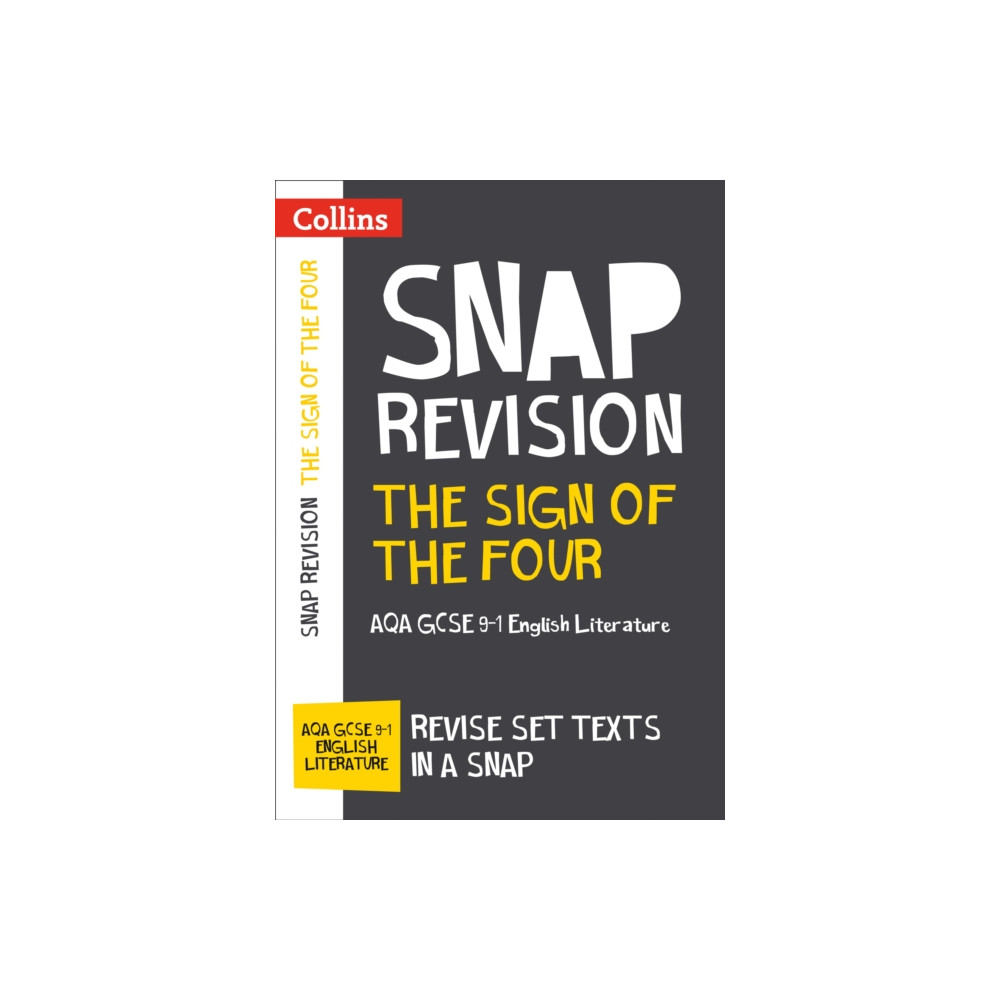 Produktbild för The Sign of Four: AQA GCSE 9-1 English Literature Text Guide (häftad, eng)