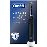 Produktbild för Eltandborste Vitality Pro Black CA HBOX