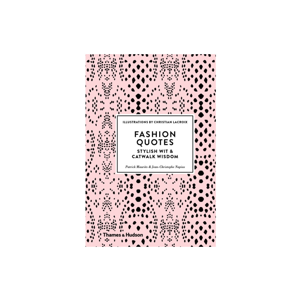 Produktbild för Fashion Quotes (inbunden, eng)