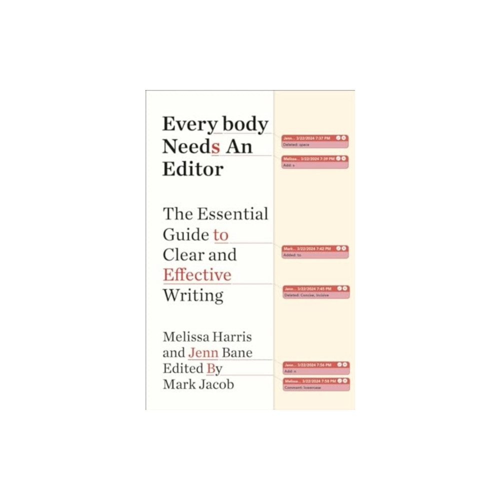 Produktbild för Everybody Needs an Editor (inbunden, eng)