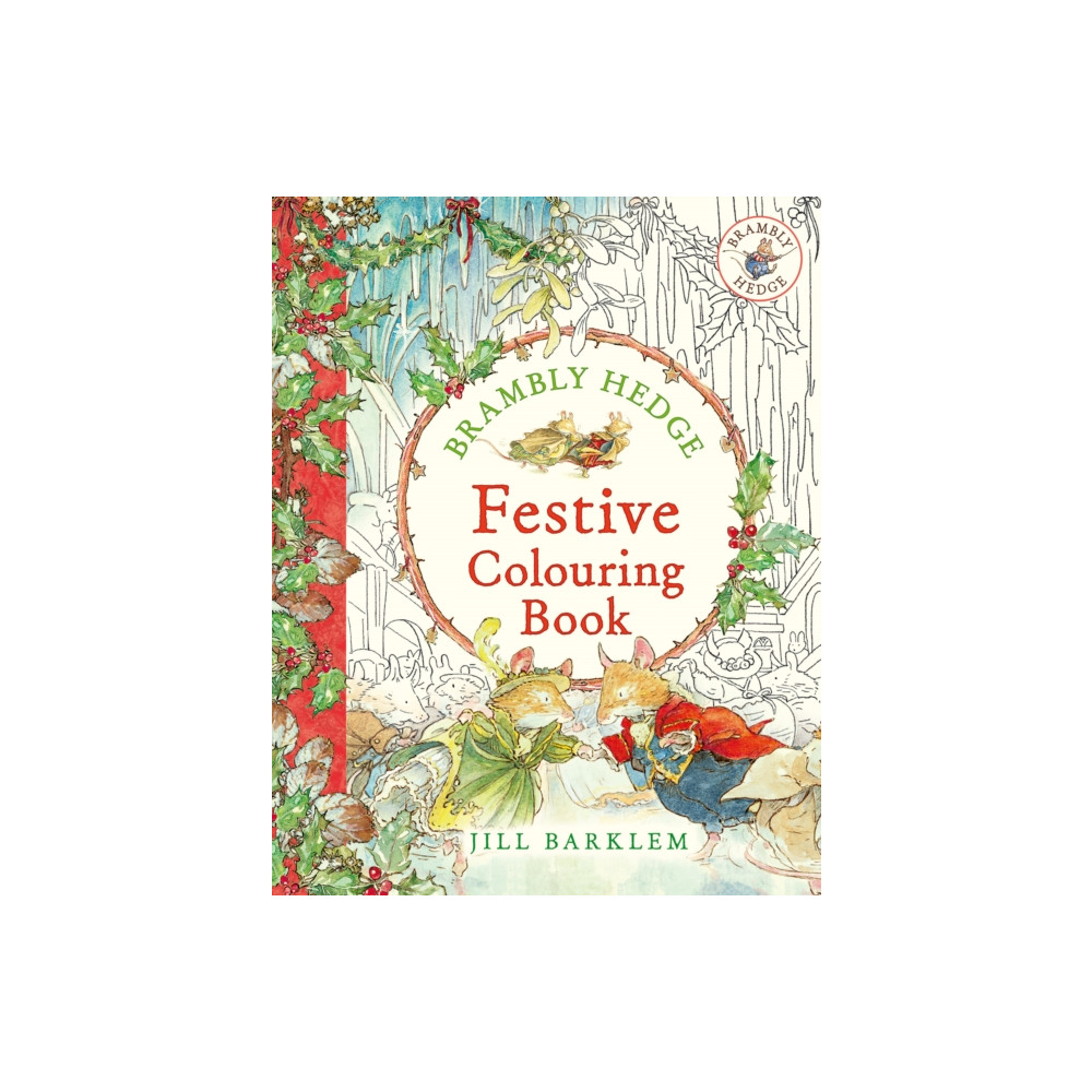 Produktbild för Brambly Hedge: Festive Colouring Book (häftad, eng)