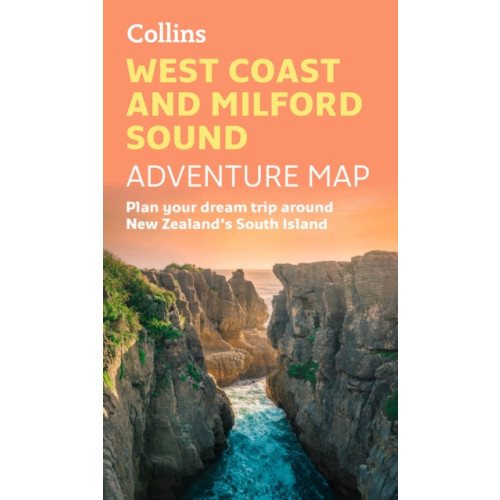 HarperCollins Publishers West Coast and Milford Sound Adventure Map