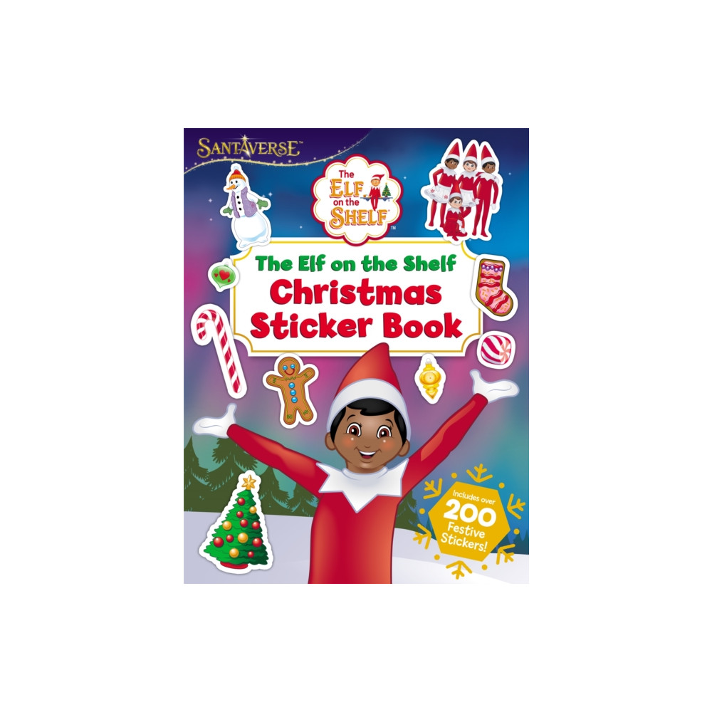 Produktbild för The Elf on the Shelf Christmas Sticker Book (häftad, eng)