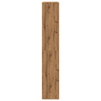 Produktbild för Bokhylla ek 100x33x187,5 cm konstruerat trä