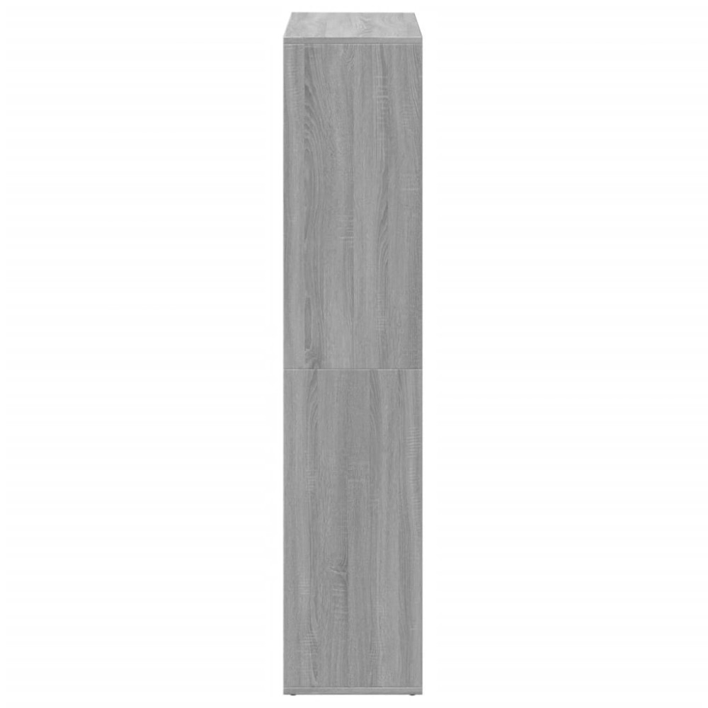 Produktbild för Bokhylla/Rumsavdelare 69,5x29x137,5 cm konstruerat trä