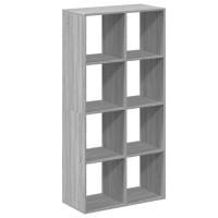 Produktbild för Bokhylla/Rumsavdelare 69,5x29x137,5 cm konstruerat trä