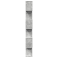 Produktbild för Bokhylla/Rumsavdelare 6 hyllor 70x24x193 cm konstruerat trä