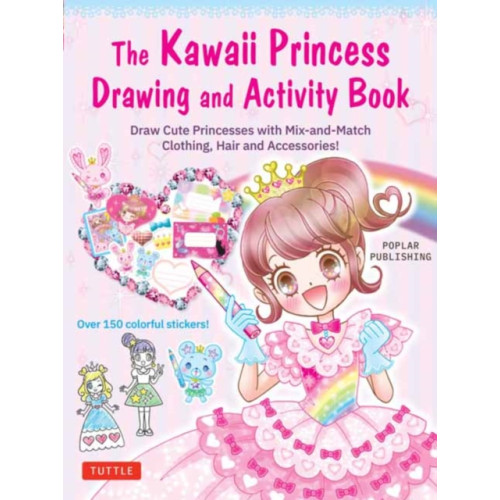 Tuttle Publishing The Kawaii Princess Drawing and Activity Book (häftad, eng)