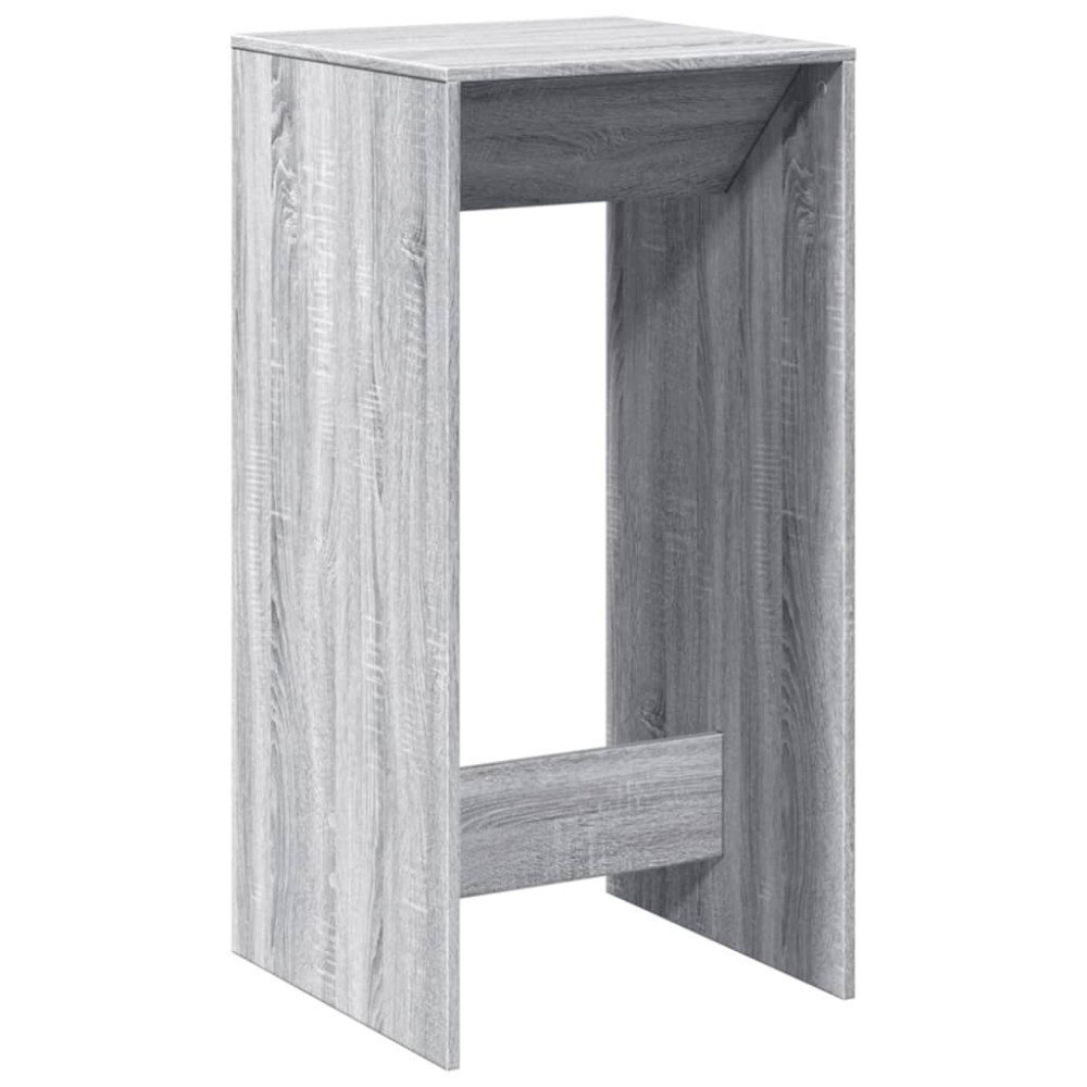 Produktbild för Barbord grå sonoma-ek 51x50x103,5 cm konstruerat trä