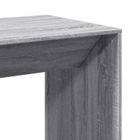 Produktbild för Barbord grå sonoma-ek 51x50x103,5 cm konstruerat trä
