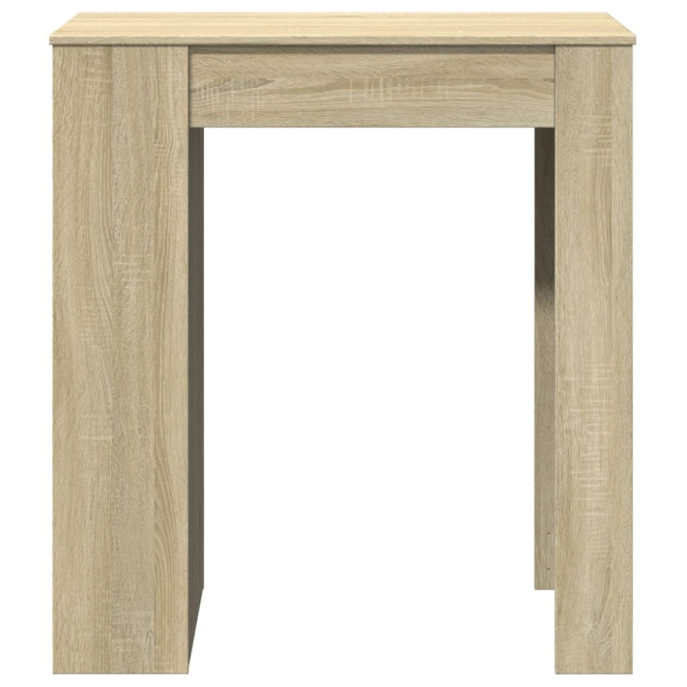 Produktbild för Barbord med hyllor sonoma-ek 95x47x103,5 cm konstruerat trä
