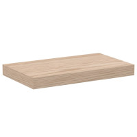 Produktbild för Svävande hylla 40x23,5x4 cm konstruerat trä