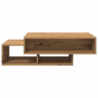 Produktbild för Soffbord artisian ek 105x55x32 cm konstruerat trä