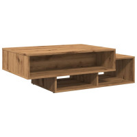 Produktbild för Soffbord artisian ek 105x55x32 cm konstruerat trä