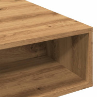 Produktbild för Soffbord artisian ek 105x55x32 cm konstruerat trä