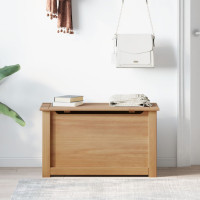 Produktbild för Förvaringslåda med lock Panama 79x42x46 cm massiv furu