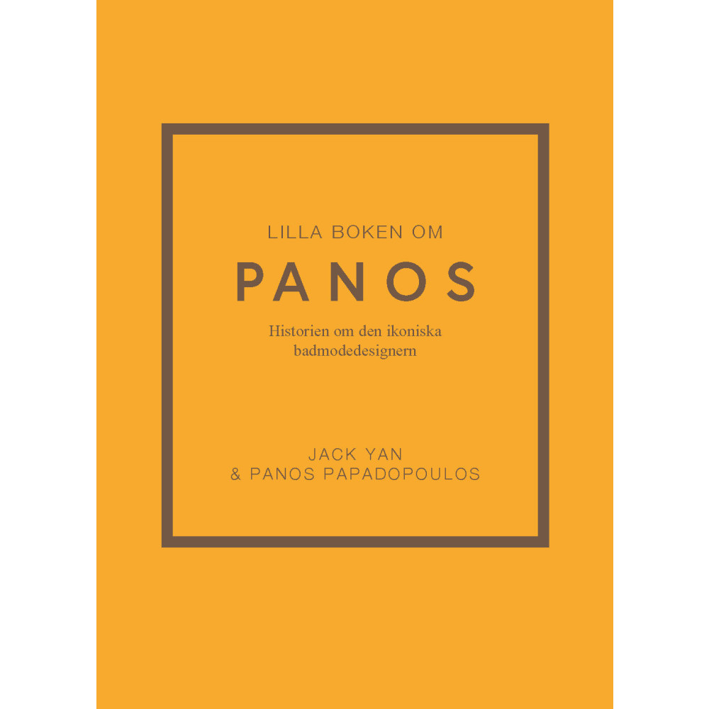 Produktbild för Lilla boken om Panos : historien om den ikoniska badmodedesignern (inbunden)