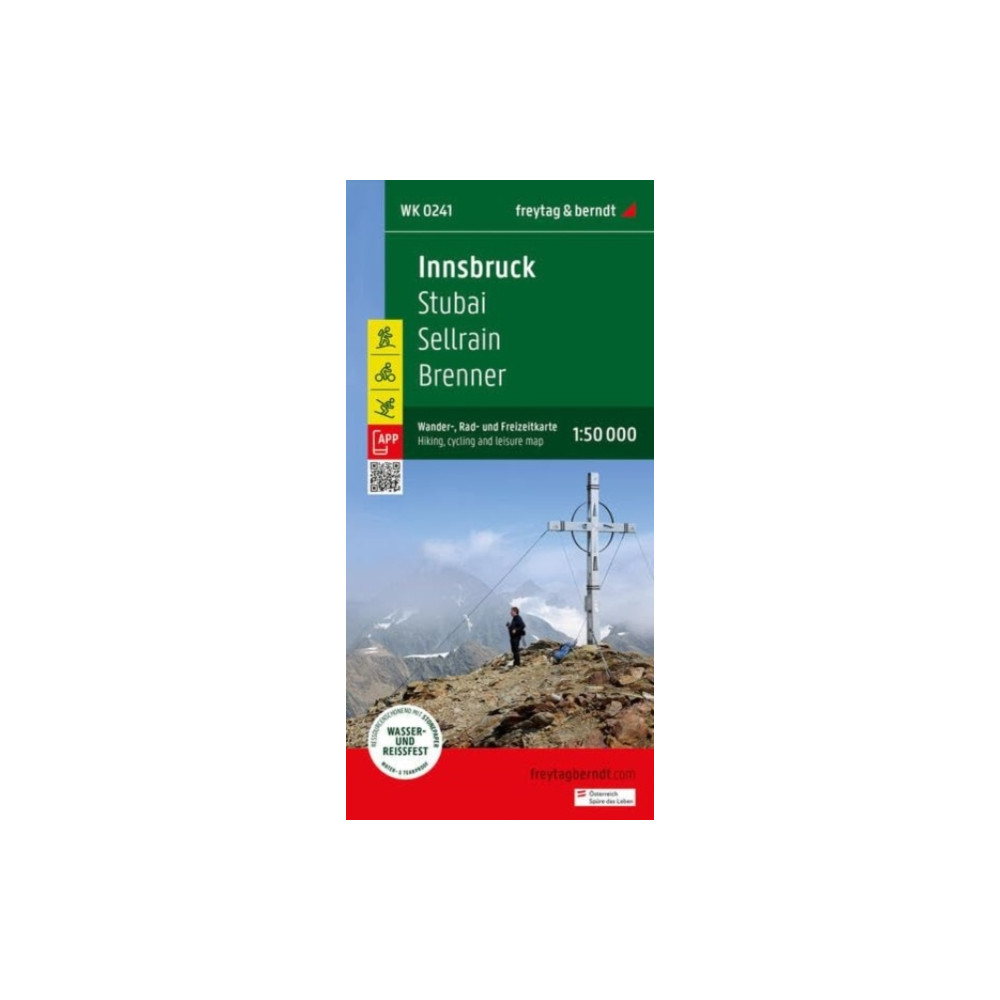 Produktbild för Innsbruck - Stubai, Sellrain, Brenner