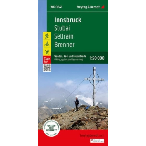 Freytag-Berndt Innsbruck - Stubai, Sellrain, Brenner