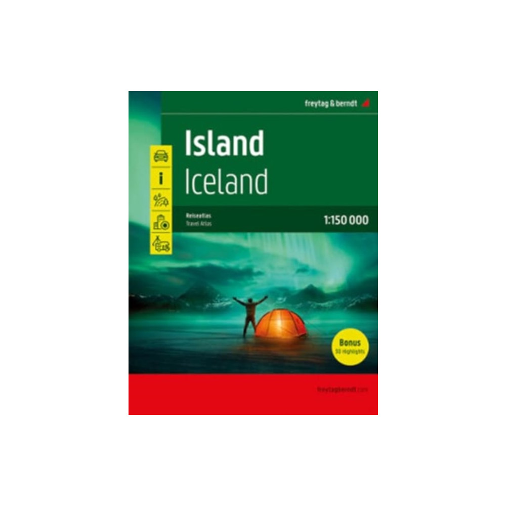 Produktbild för Iceland Superatlas (bok, spiral, eng)