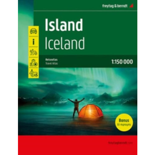 Freytag-Berndt Iceland Superatlas (bok, spiral, eng)
