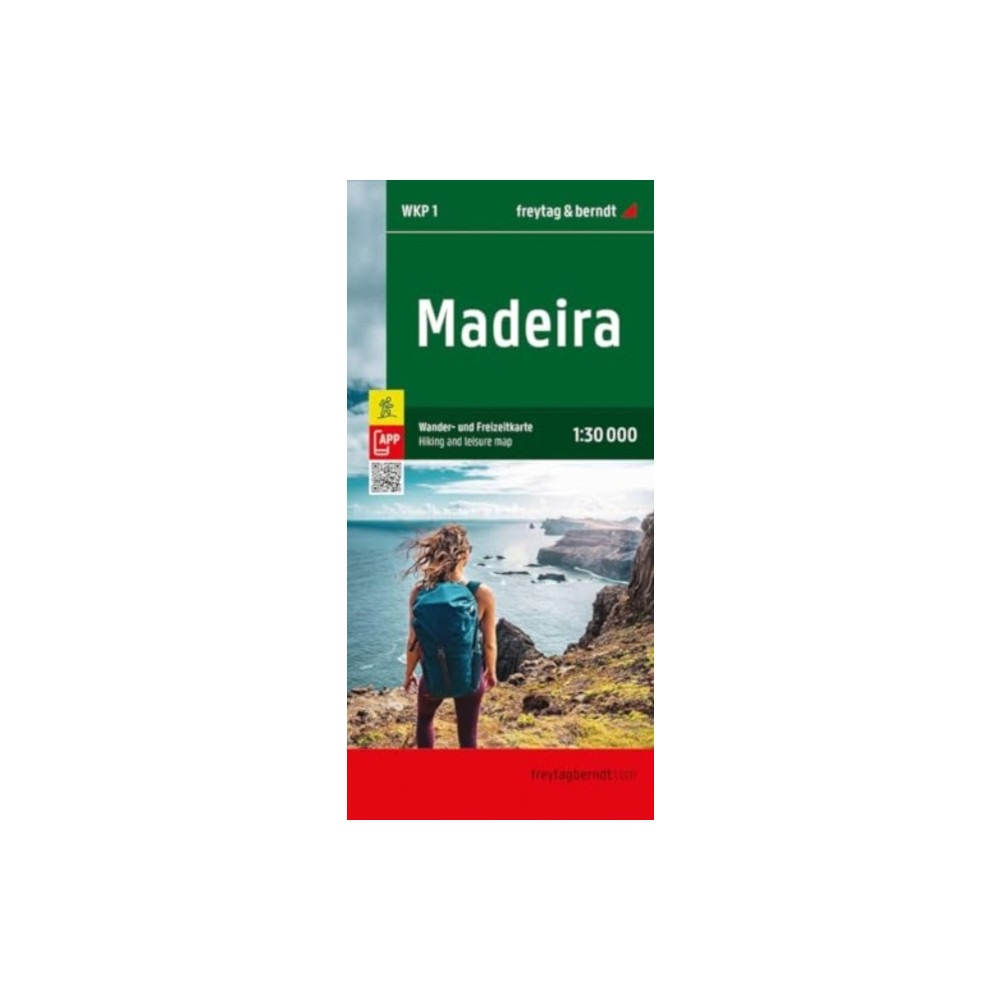 Produktbild för Madeira, Walking map 1:30.000
