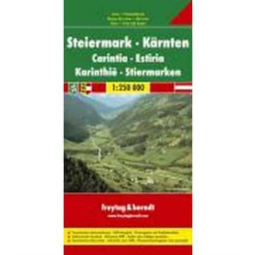 Freytag-Berndt Styria - Carinthia, Automap 1:250.000