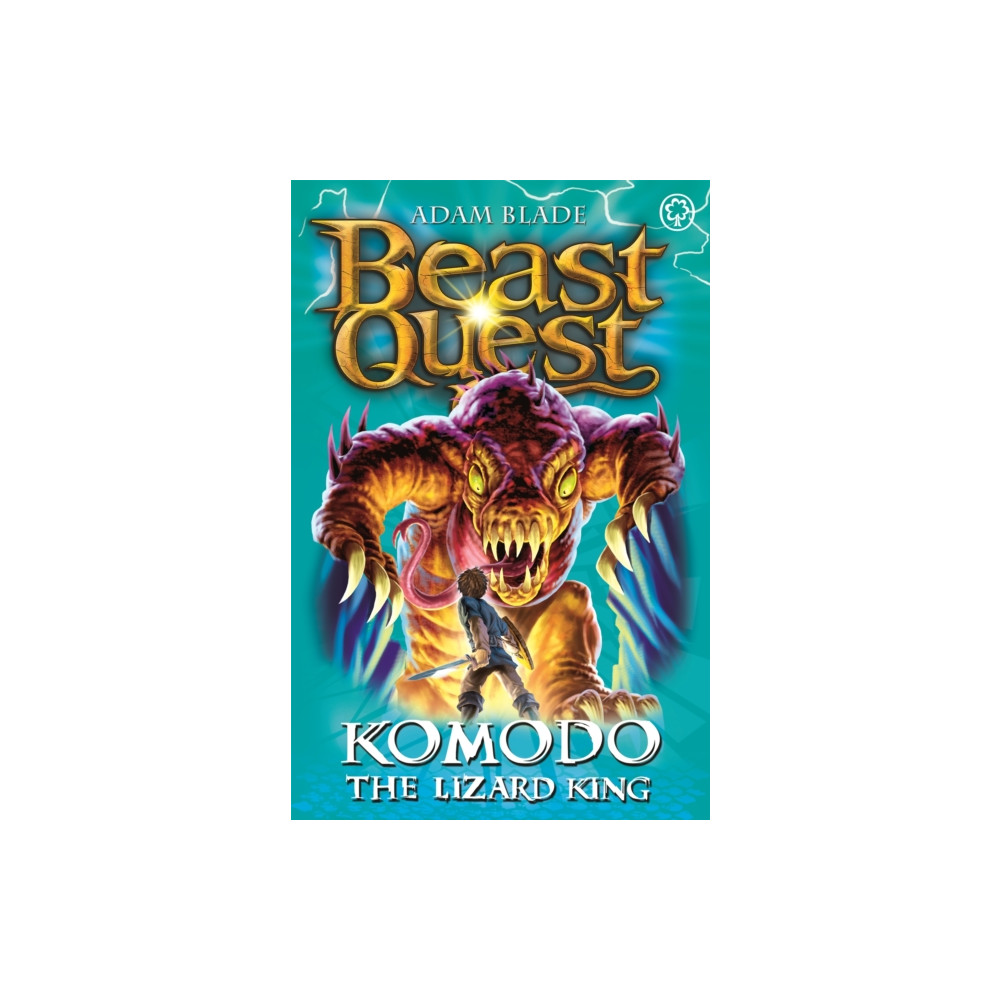 Produktbild för Beast Quest: Komodo the Lizard King (häftad, eng)
