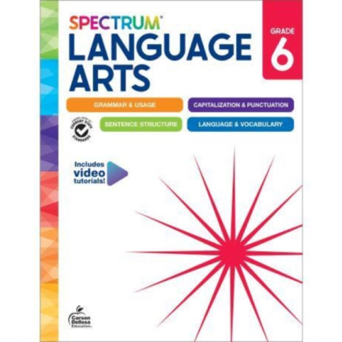 Carson Dellosa Spectrum Language Arts Workbook Grade 6 (häftad, eng)