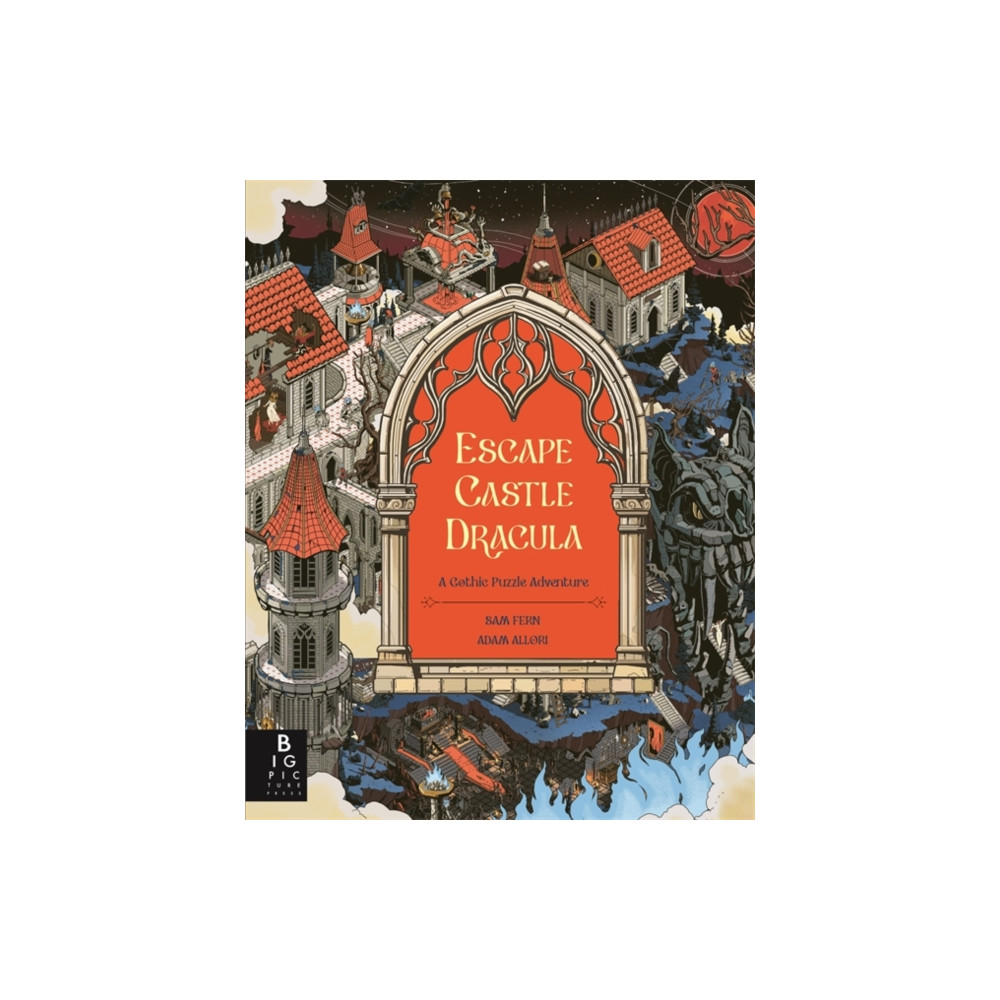 Produktbild för Escape Castle Dracula (inbunden, eng)