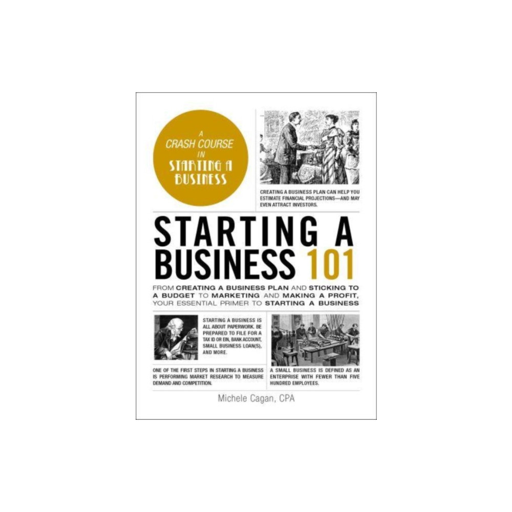 Produktbild för Starting a Business 101 (inbunden, eng)