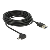 Produktbild för Delock Easy - USB-kabel - USB till mikro-USB typ B - 5 m