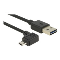 Produktbild för Delock Easy - USB-kabel - USB till mikro-USB typ B - 5 m