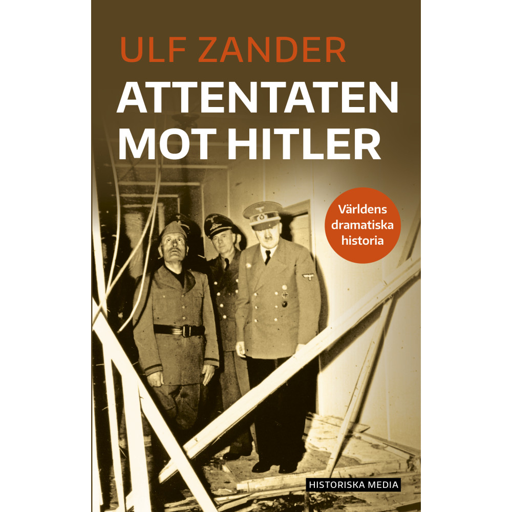 Produktbild för Attentaten mot Hitler (bok, danskt band)
