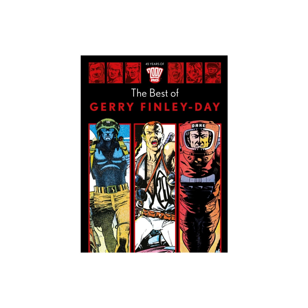 Produktbild för 45 Years of 2000 AD: The Best of Gerry Finley-Day (inbunden, eng)