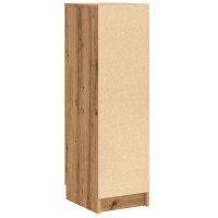 Produktbild för Skoskåp artisan ek 29,5x35x100,5 cm konstruerat trä