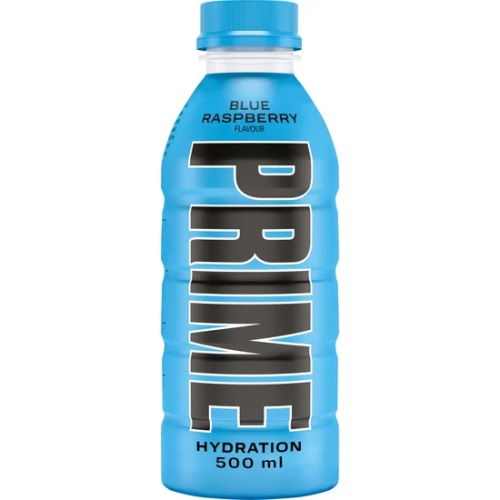 PRIME Blue Raspberry Sportdryck  50 cl (Utgånget datum)