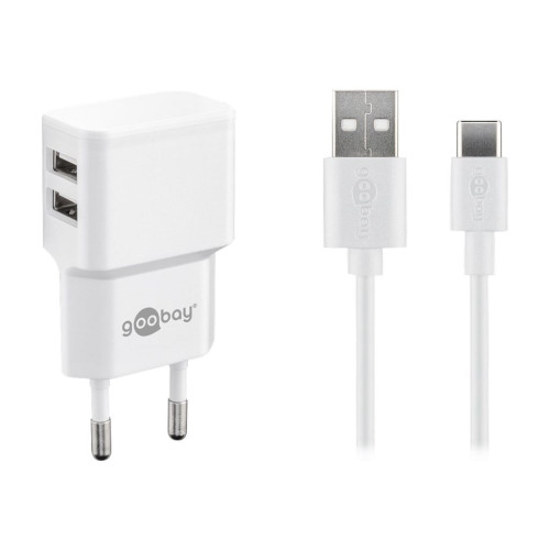 Goobay goobay USB-C charger set strömadapter - USB - 12 Watt