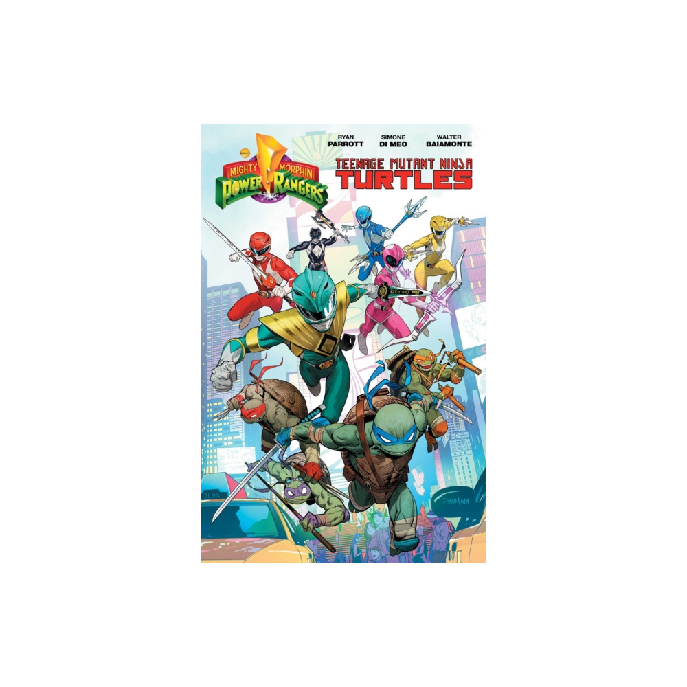 Produktbild för Mighty Morphin Power Rangers/Teenage Mutant Ninja Turtles (häftad, eng)