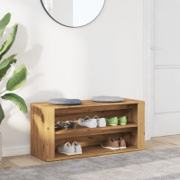 Produktbild för Skobänk artisan ek 100x35x45 cm konstruerat trä
