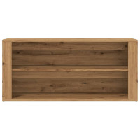 Produktbild för Skobänk artisan ek 100x35x45 cm konstruerat trä