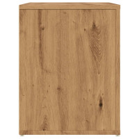 Produktbild för Skobänk artisan ek 100x35x45 cm konstruerat trä