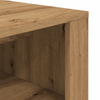 Produktbild för Skobänk artisan ek 100x35x45 cm konstruerat trä