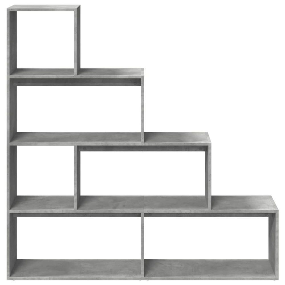 Produktbild för Bokhylla/Rumsavdelare 4 hyllor 143,5x29x143,5cm konstruerat trä