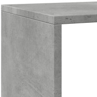 Produktbild för Bokhylla/Rumsavdelare 4 hyllor 143,5x29x143,5cm konstruerat trä