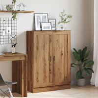 Produktbild för Bokhylla artisan ek 82,5x30,5x115 cm konstruerat trä