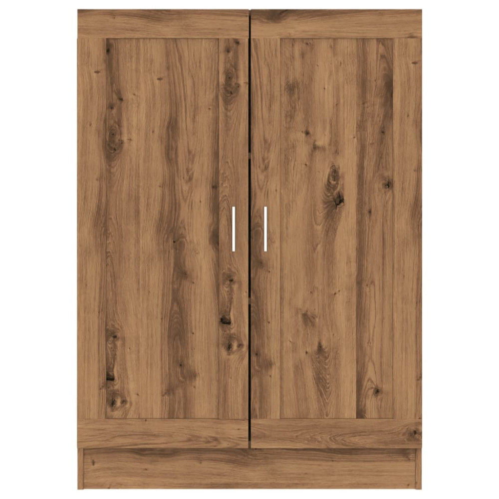 Produktbild för Bokhylla artisan ek 82,5x30,5x115 cm konstruerat trä