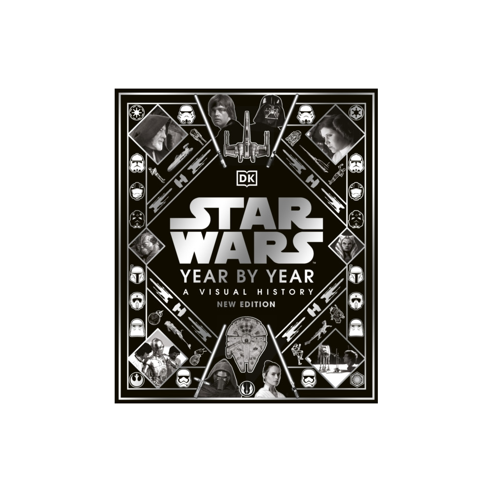 Produktbild för Star Wars Year by Year (inbunden, eng)